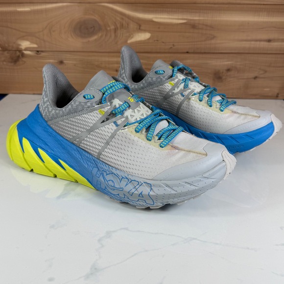 Hoka One 109 TenNine 1109689 Drizzle Lunar Rock Trail Running Shoes Size M8 W9 main image 11